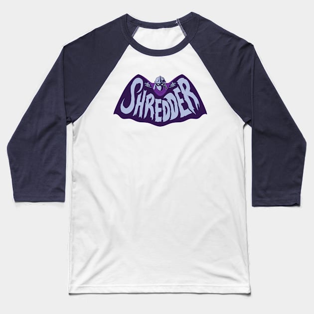 Shred-Man Baseball T-Shirt by Jc Jows